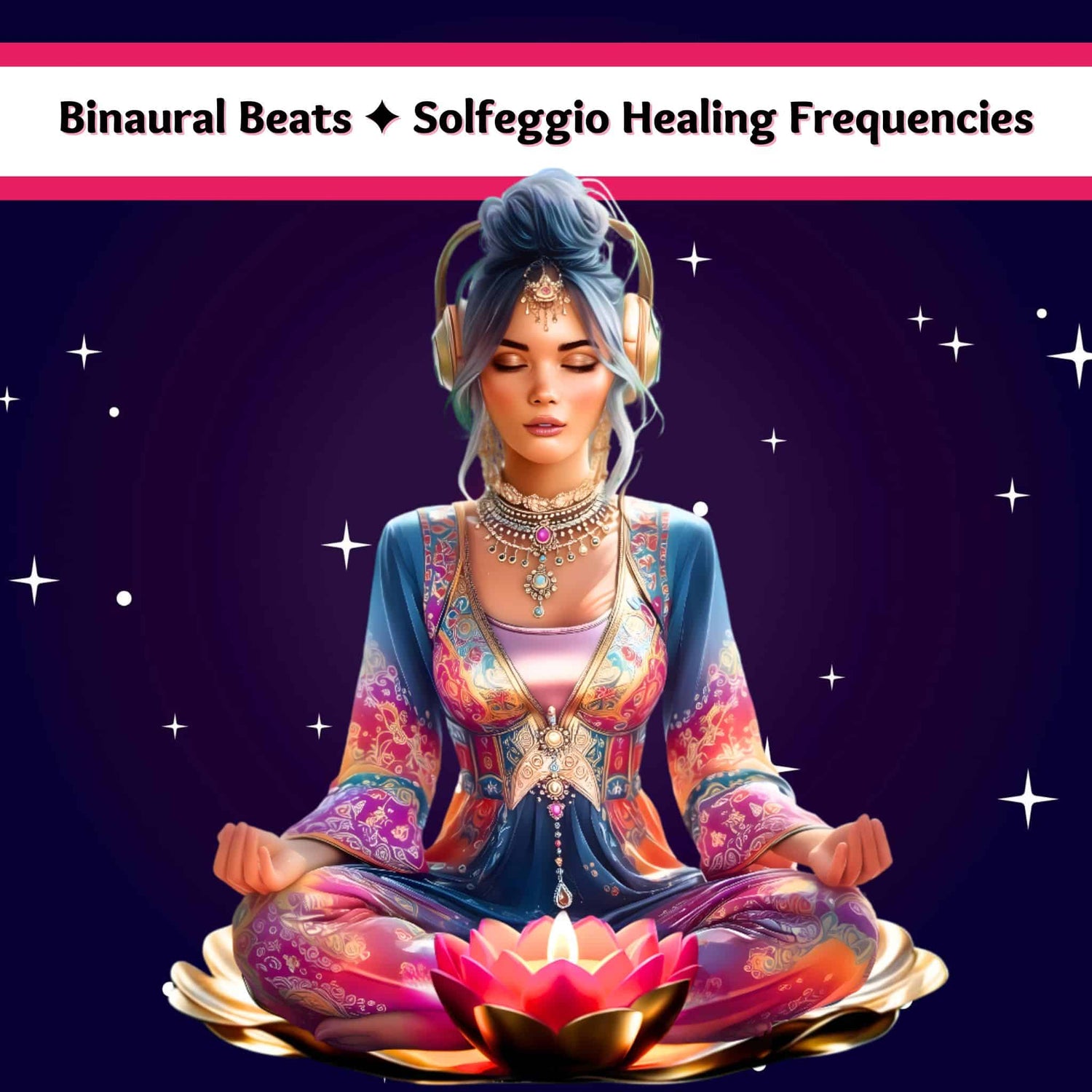Binaural Beats Meditation Sound Waves