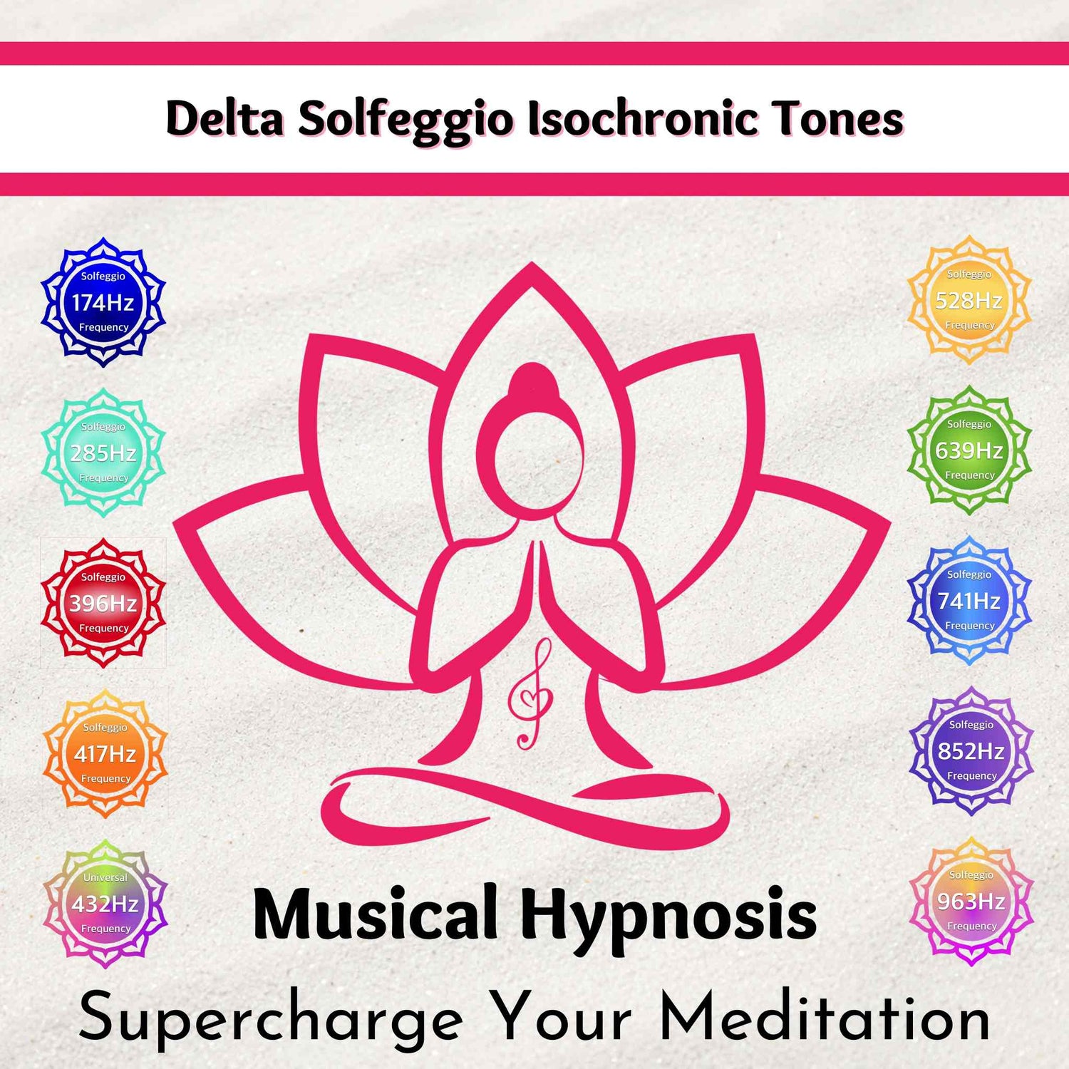 Royalty Free Delta Solfeggio Isochronic Tones Collections