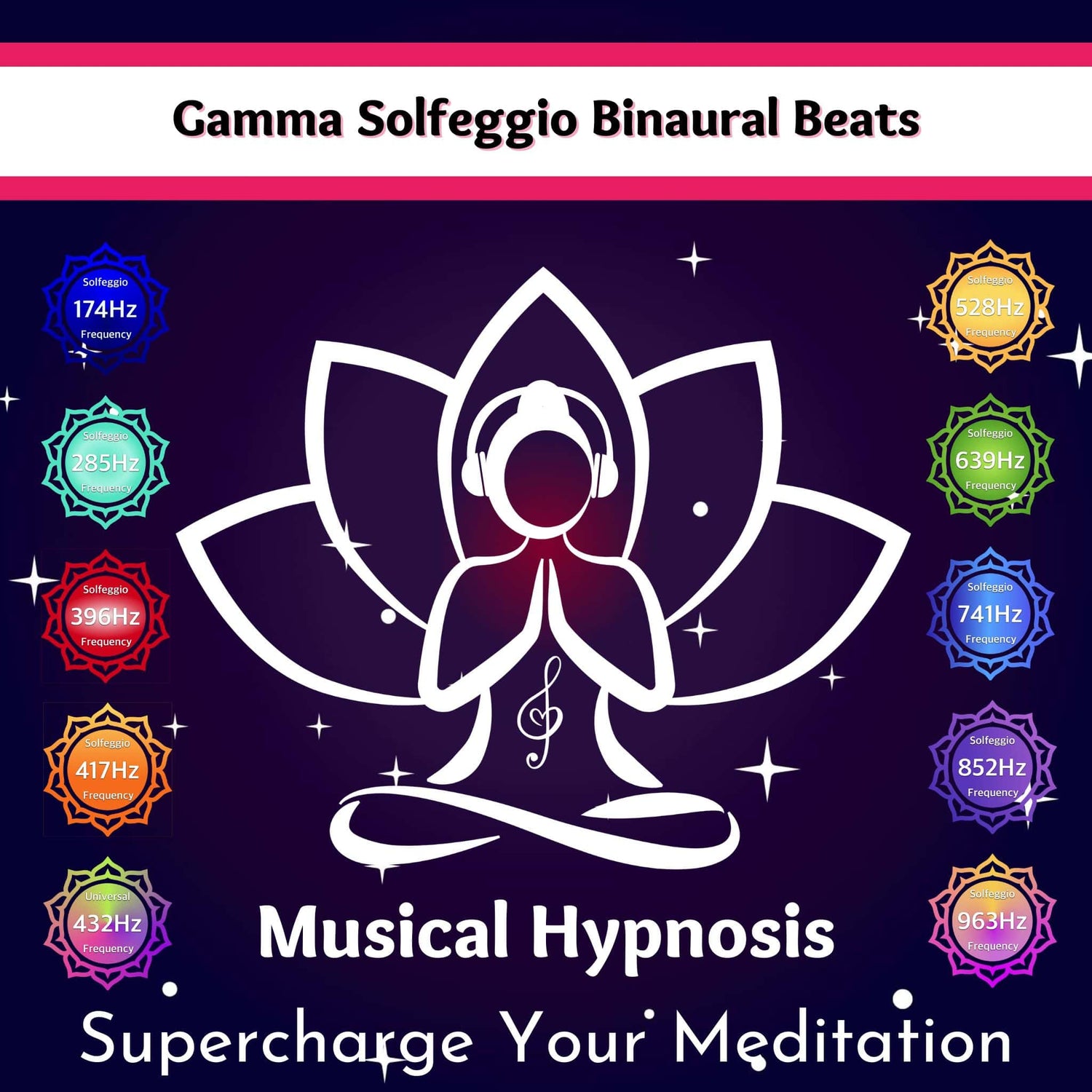 Royalty Free Gamma Solfeggio Binaural Beats Collection
