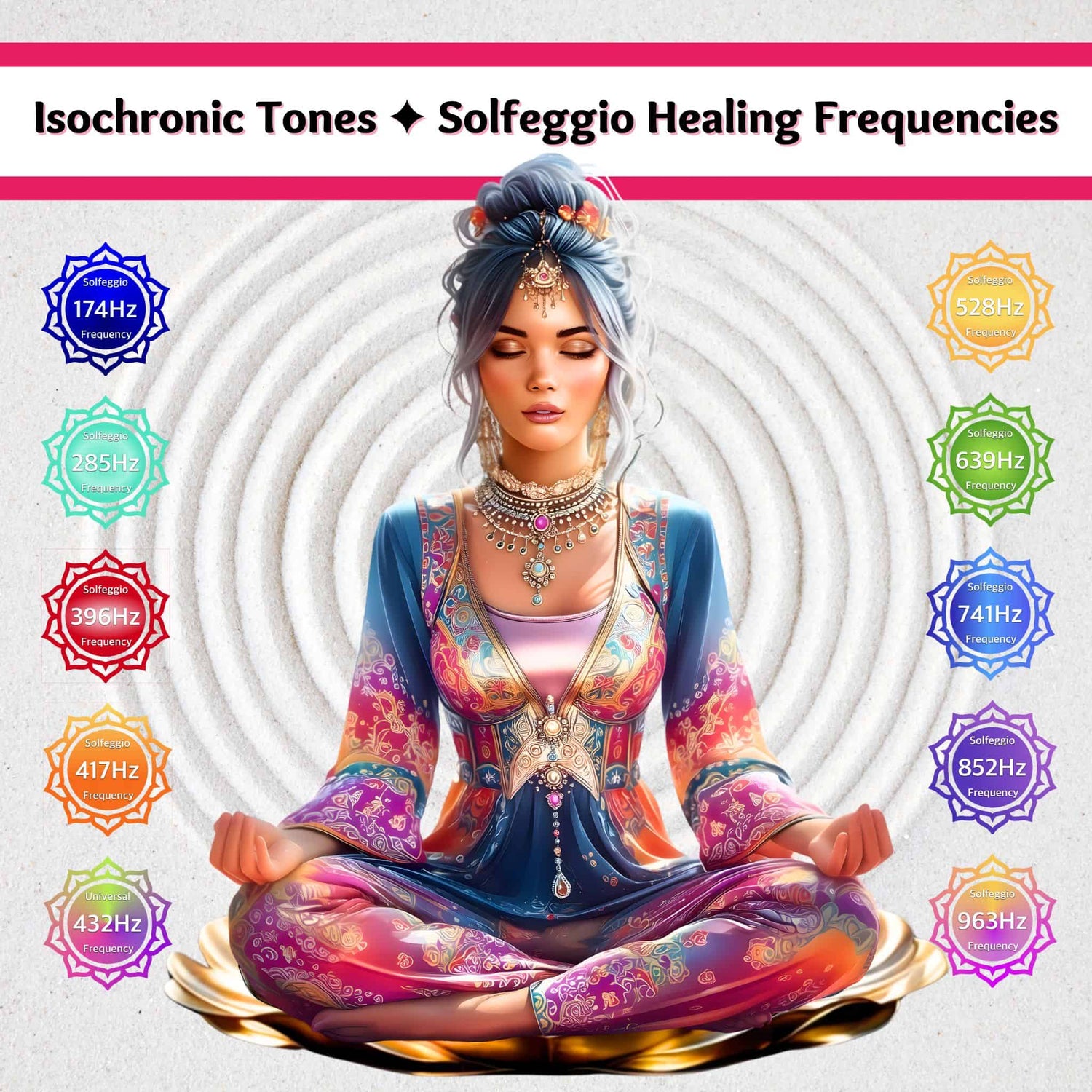 Isochronic Tones Meditation Sound Waves