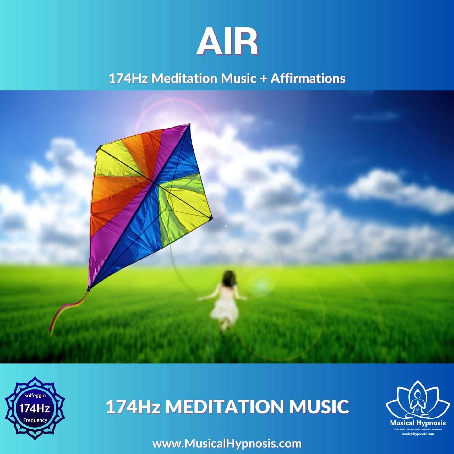 AIR • 174Hz Meditation Music + Affirmations