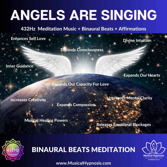 Angels Are Singing • 432Hz Binaural Beats Meditation by Musical Hypnosis