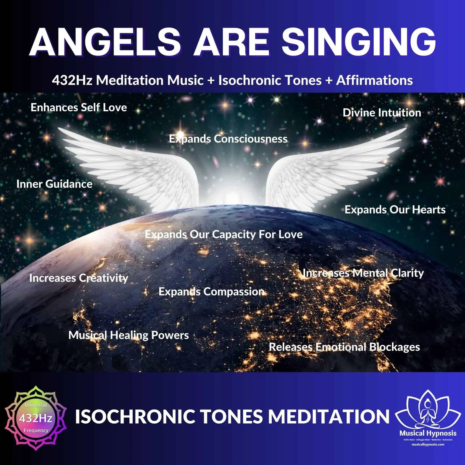 Angels Are Singing • 432Hz Isochronic Tones Meditation by Musical Hypnosis