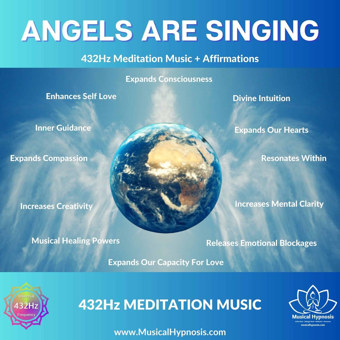 FREE Sample: Angels Are Singing • 432Hz Meditation Music + Affirmations
