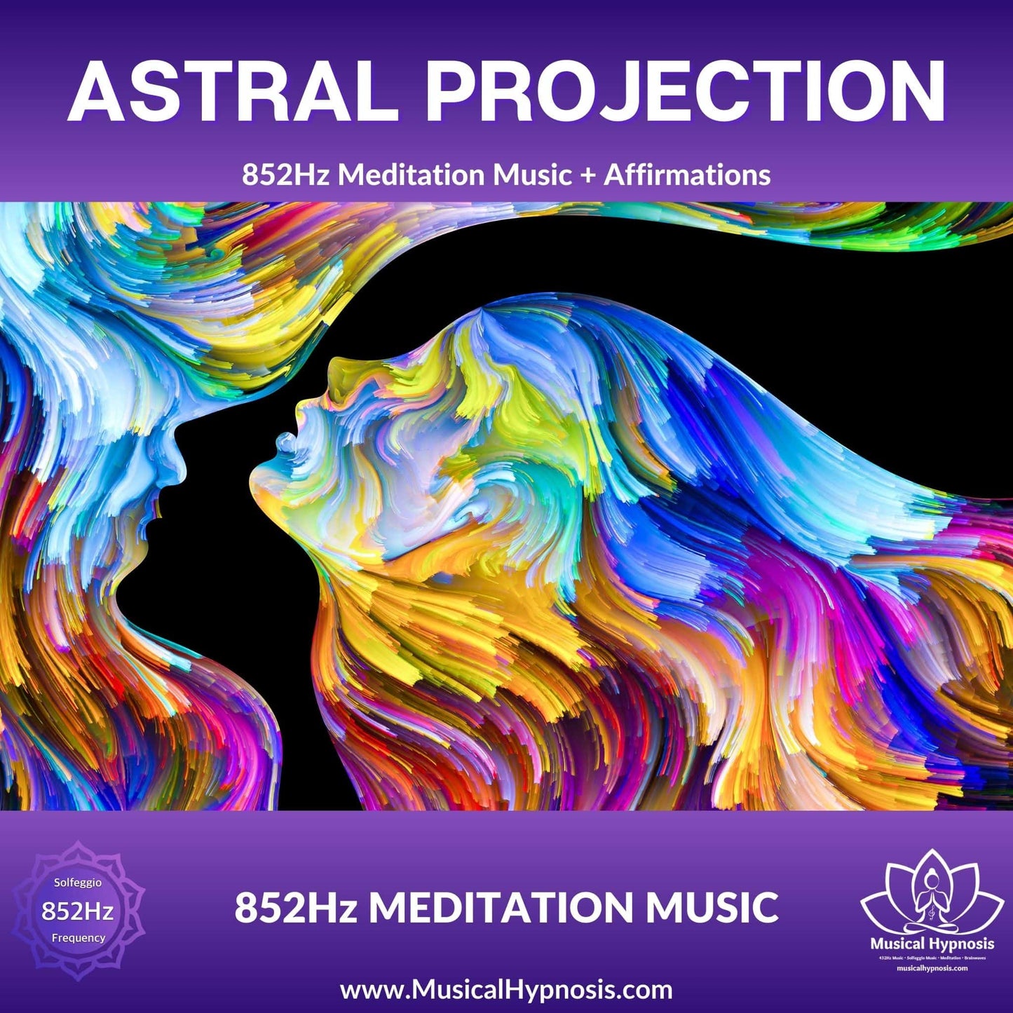 Astral Projection • 852Hz Meditation Music + Affirmations by Musical Hypnosis