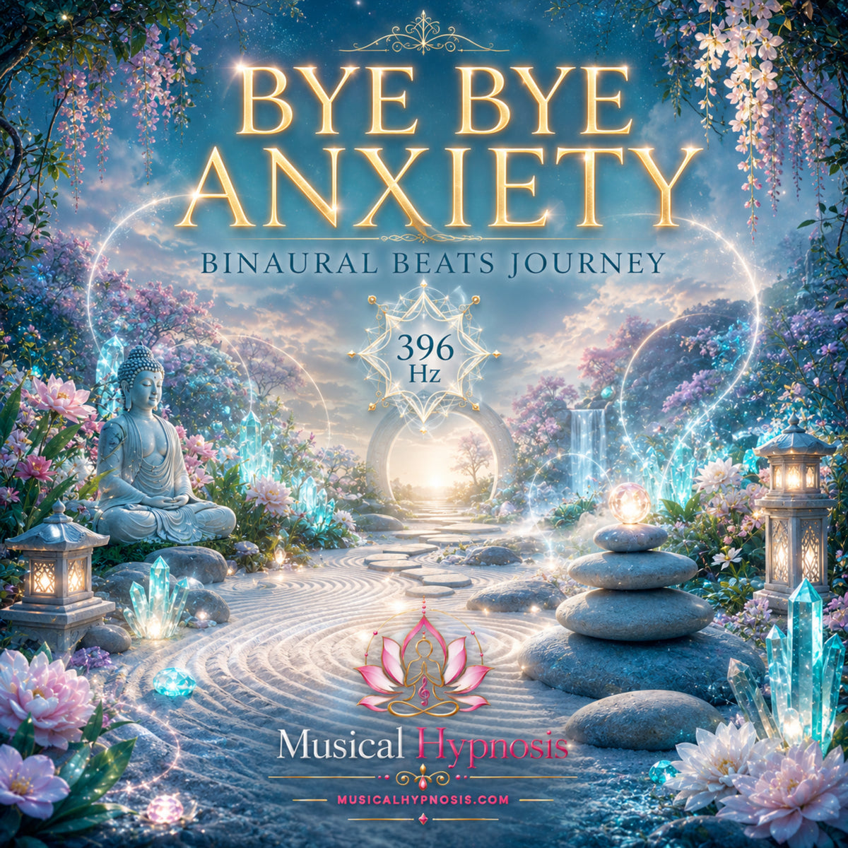 Bye Bye Anxiety Binaural Beats
