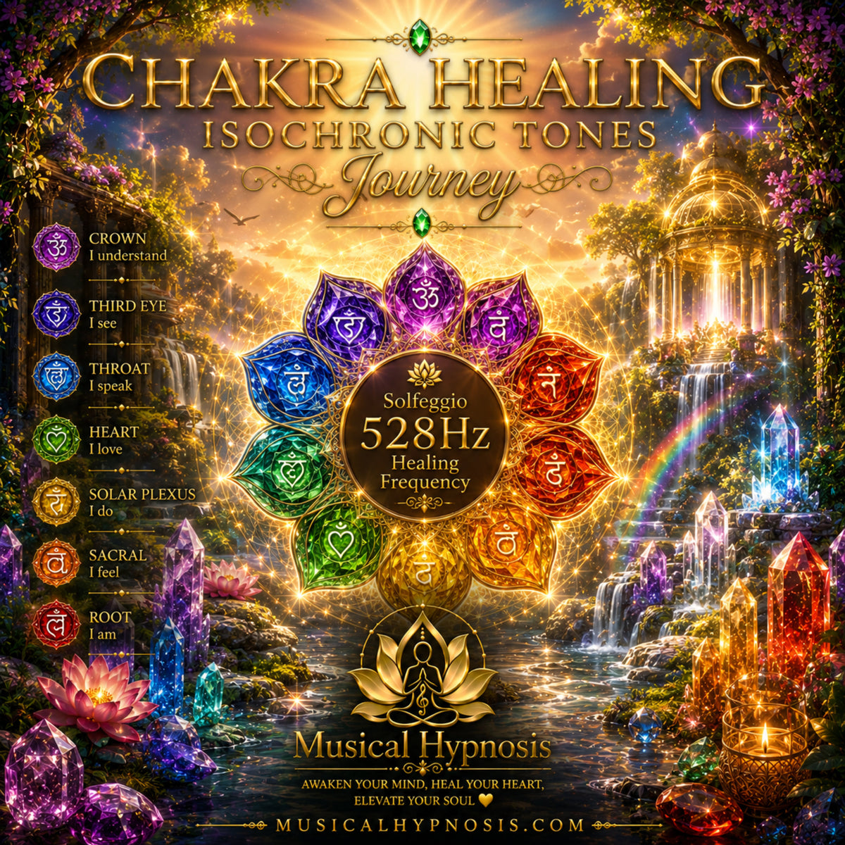 Chakra Healing Isochronic Tones