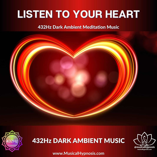 Listen To Your Heart • 432Hz Dark Ambient Meditation Music (Royalty Free)