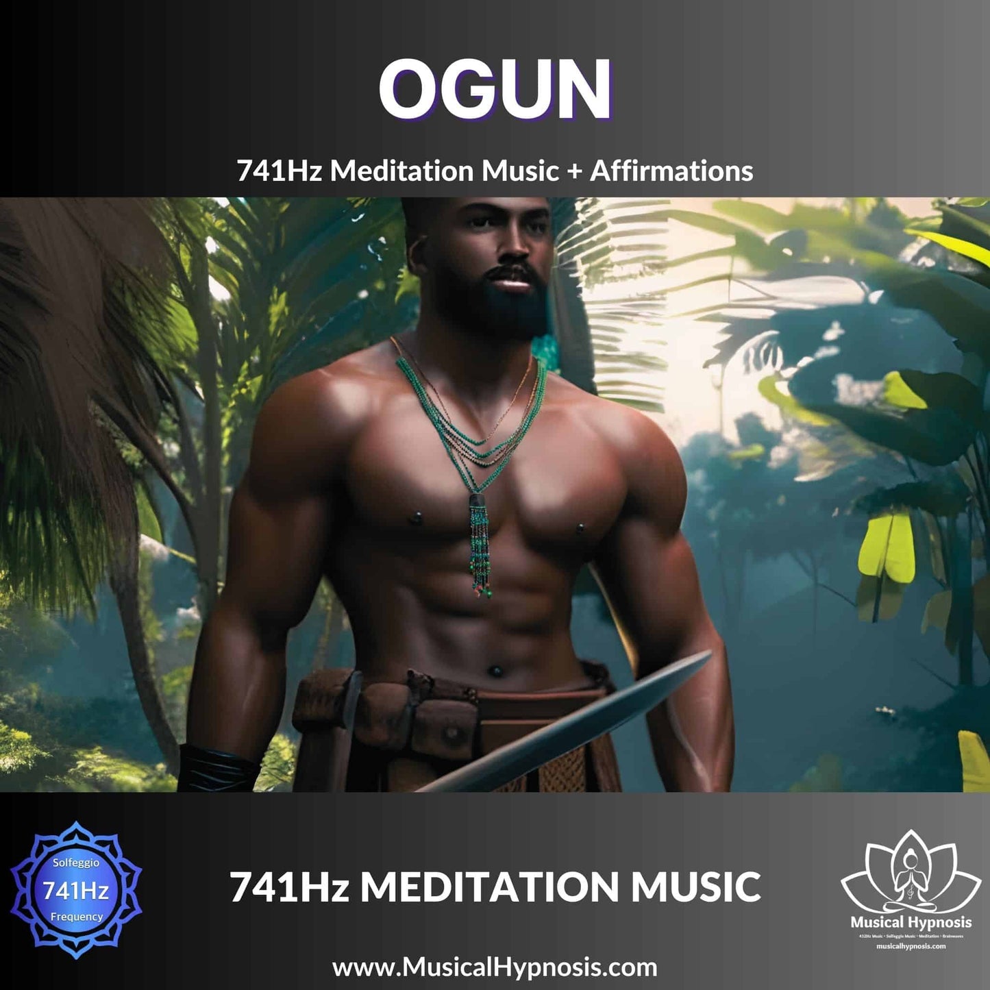 Ogun • 741Hz Solfeggio Meditation Music + Affirmations