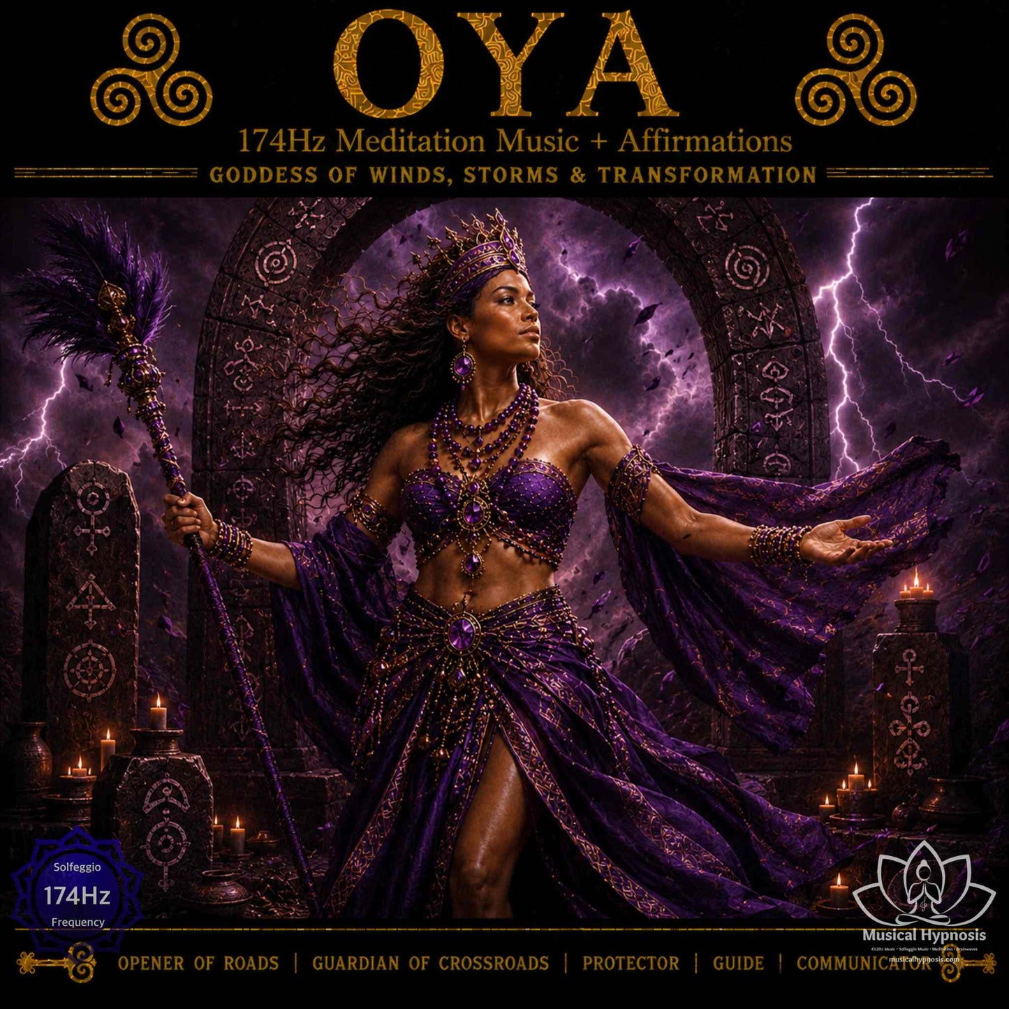 Goddess Oya • 174Hz Meditation Music