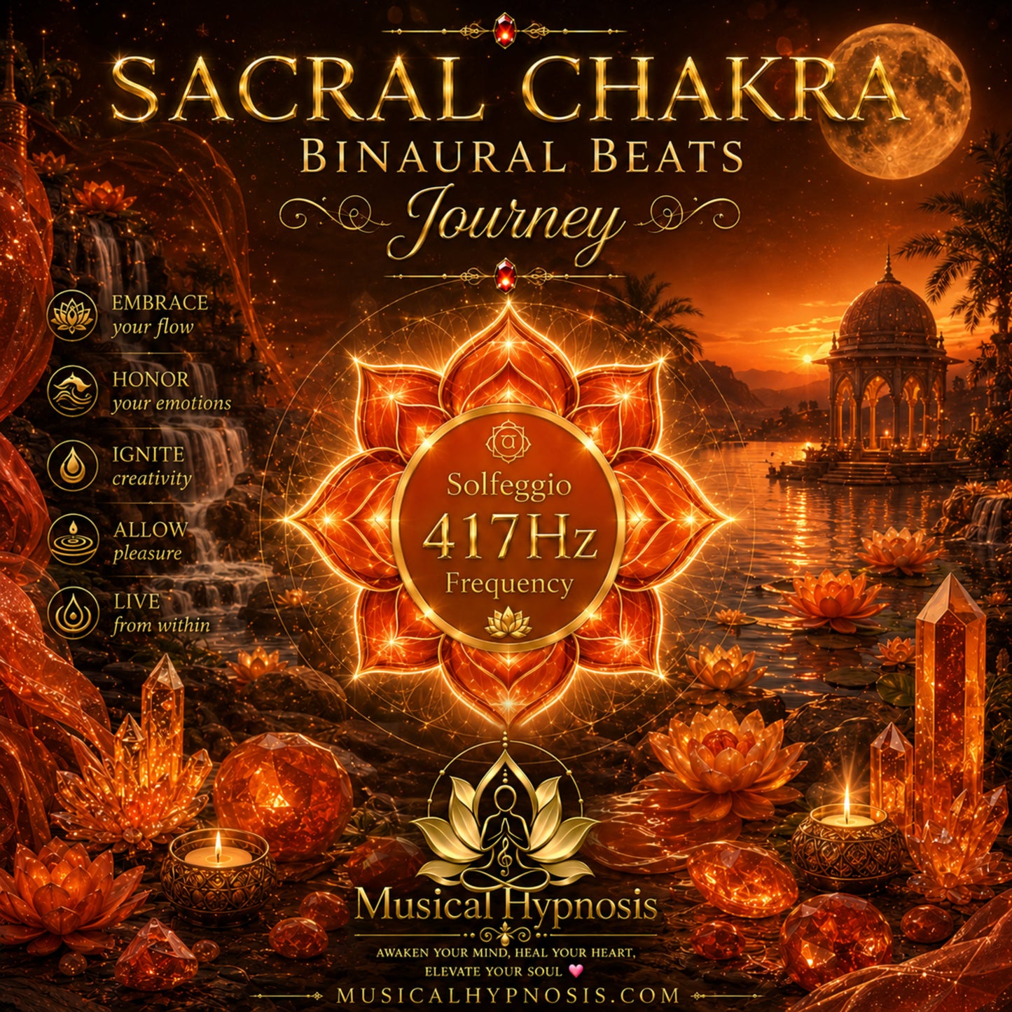 Sacral Chakra Binaural Beats