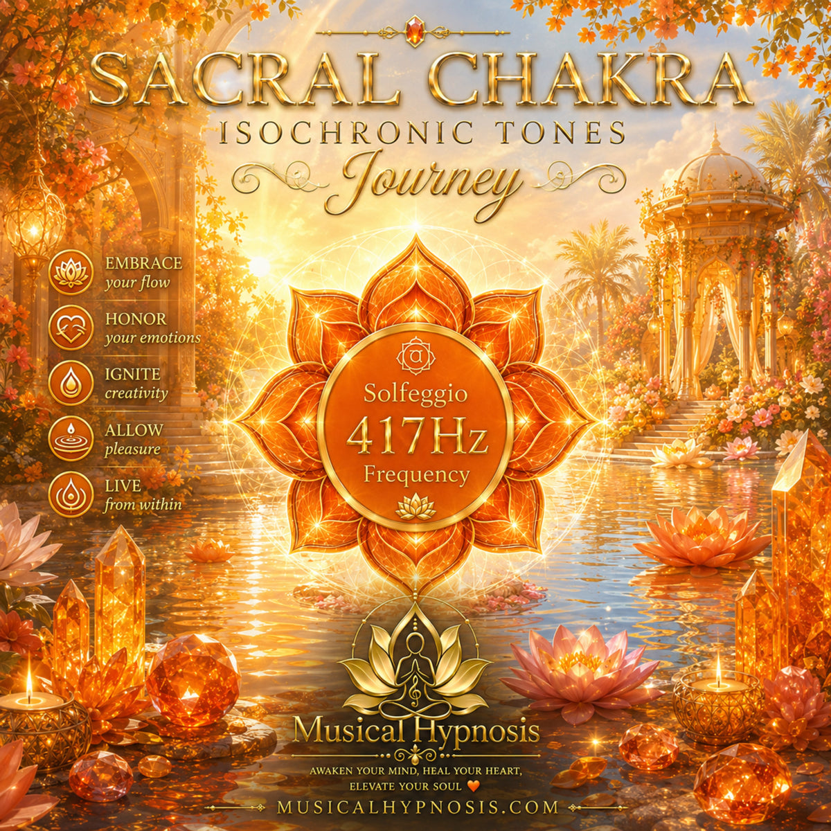 Sacral Chakra Isochronic Tones