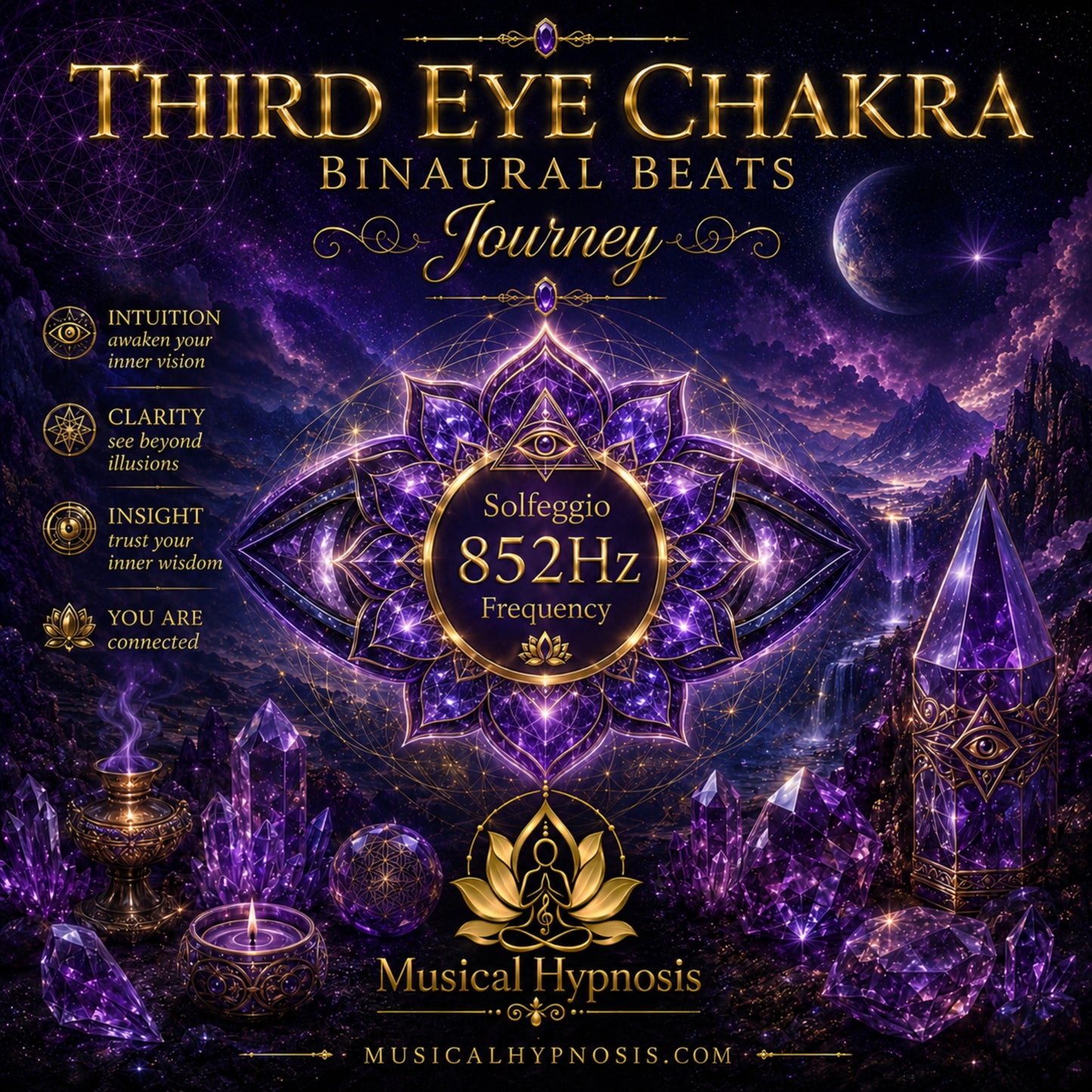 Third Eye Chakra Binaural Beats