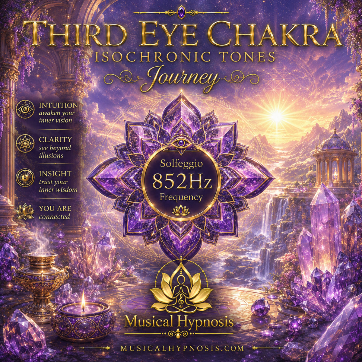 Third Eye Chakra Isochronic Tones