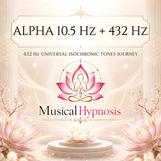 Alpha 10.5 Hz + 432 Hz Universal Isochronic Tones Journey