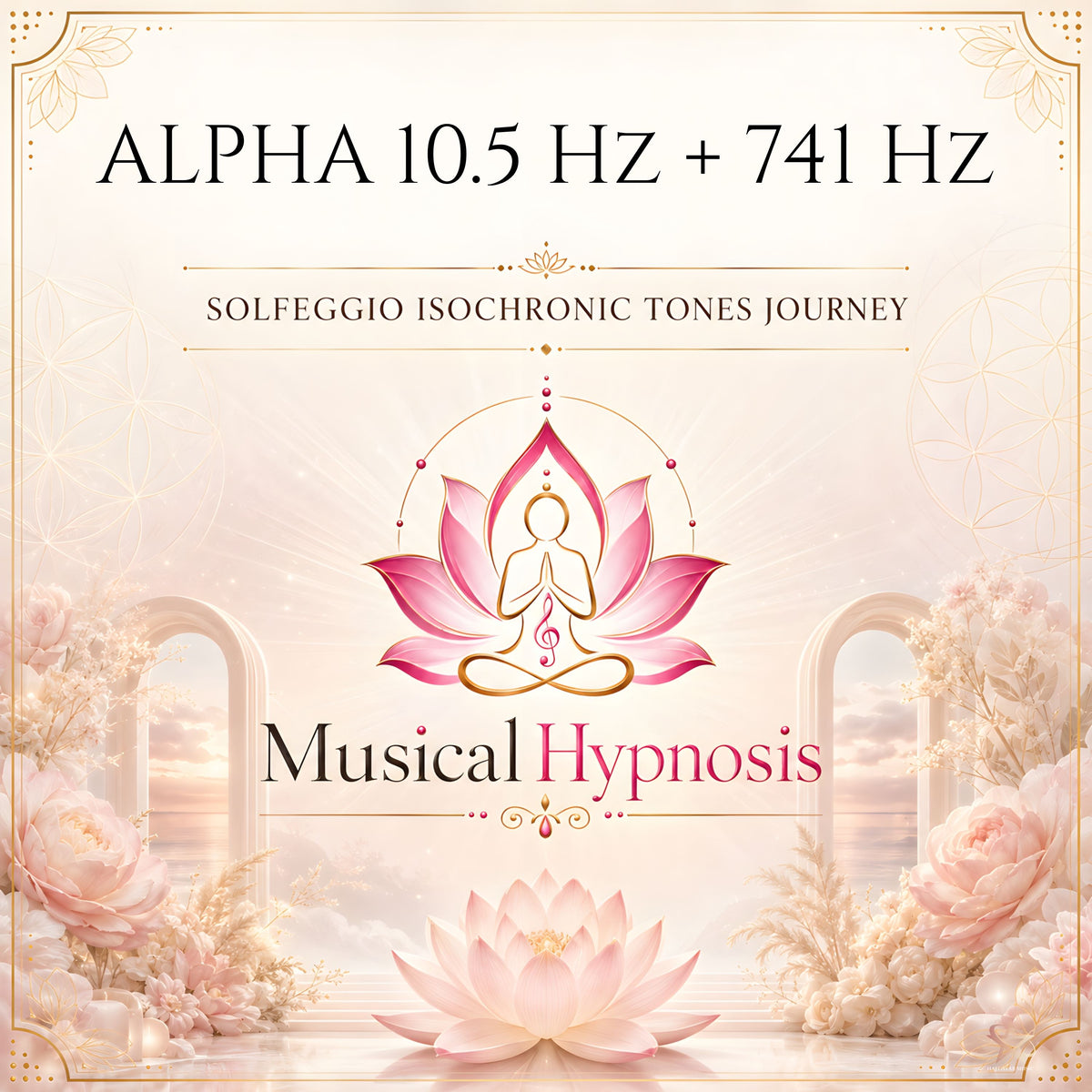 Alpha 10.5 Hz + 741 Hz Solfeggio Isochronic Tones Journey