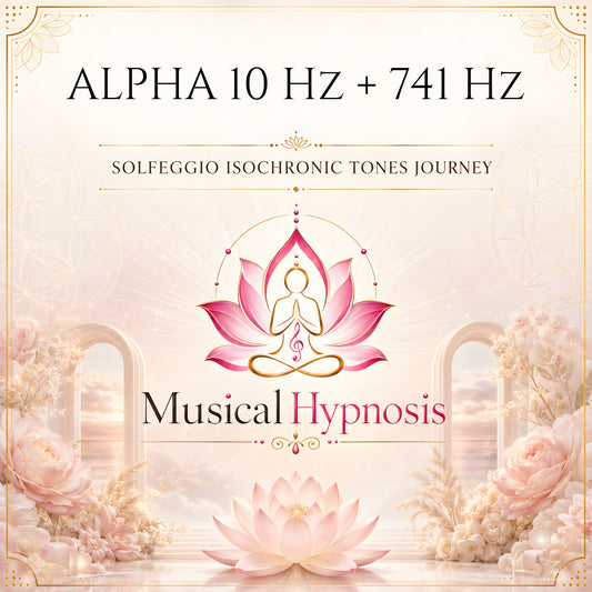 Alpha 10 Hz + 741 Hz Solfeggio Isochronic Tones Journey