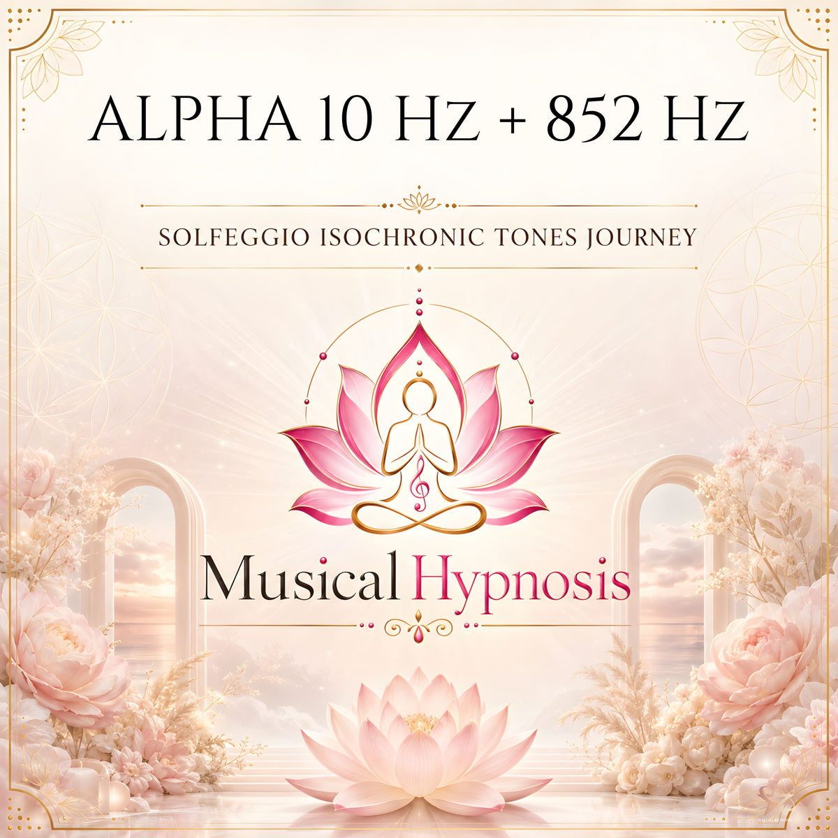 Alpha 10 Hz + 852 Hz Solfeggio Isochronic Tones Journey