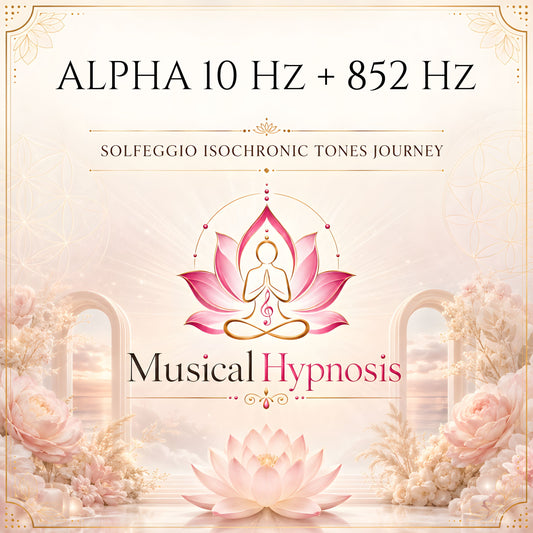 Alpha 10 Hz + 852 Hz Solfeggio Isochronic Tones Journey