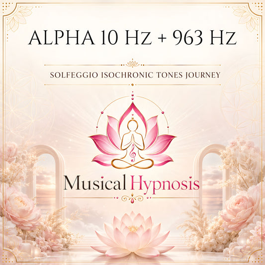 Alpha 10 Hz + 963 Hz Solfeggio Isochronic Tones Journey