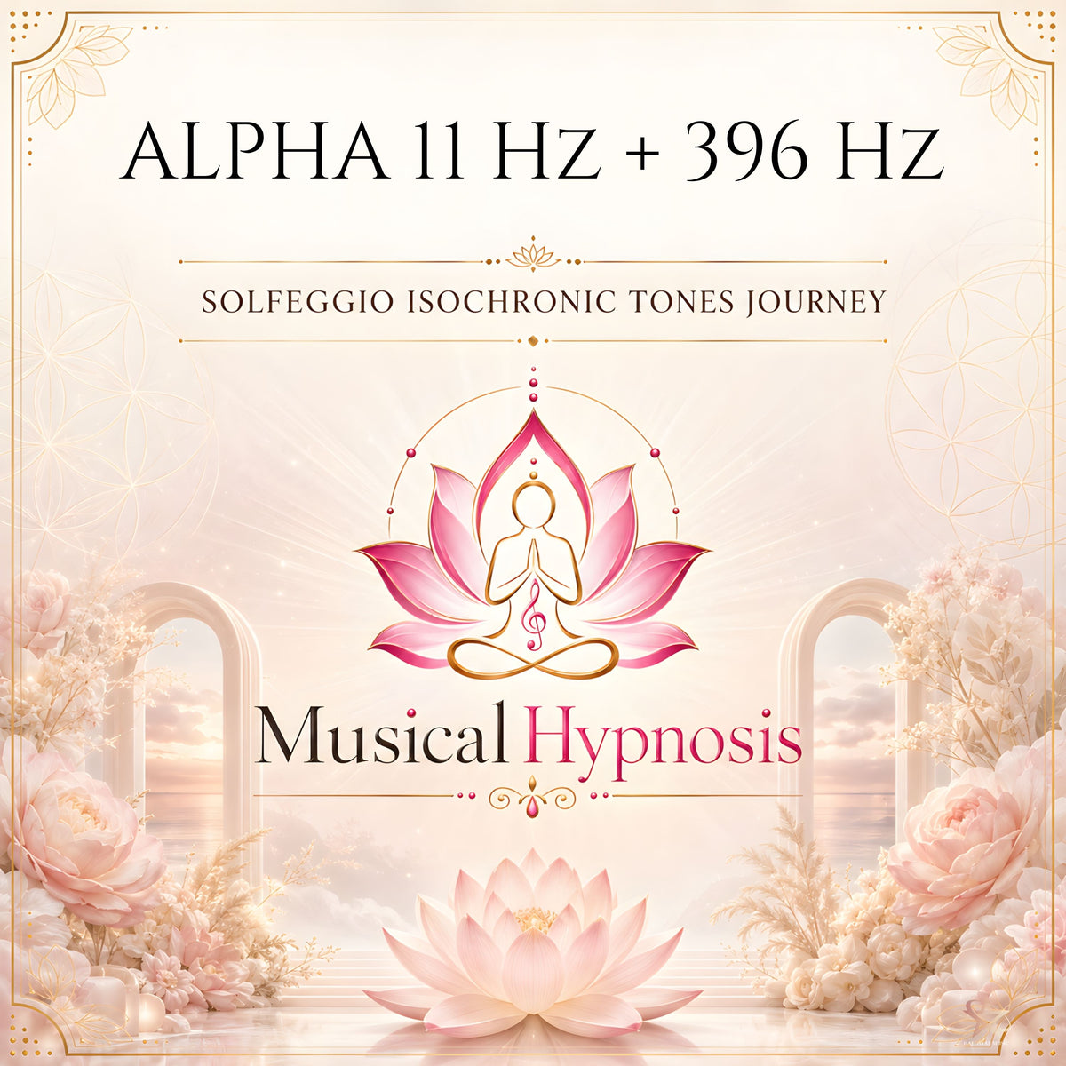 Alpha 11 Hz + 396 Hz Solfeggio Isochronic Tones Journey