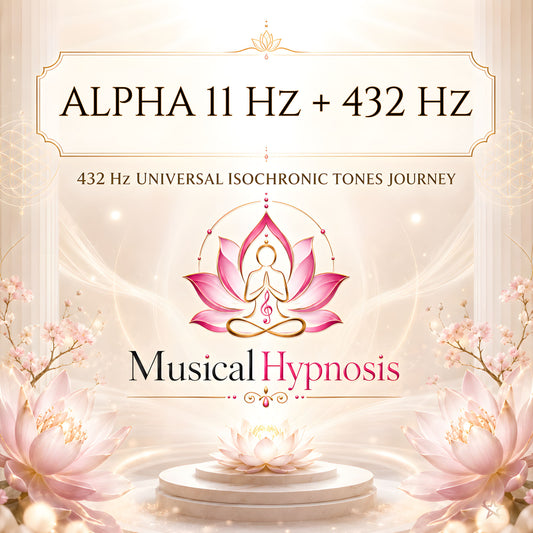 Alpha 11 Hz + 432 Hz Universal Isochronic Tones Journey