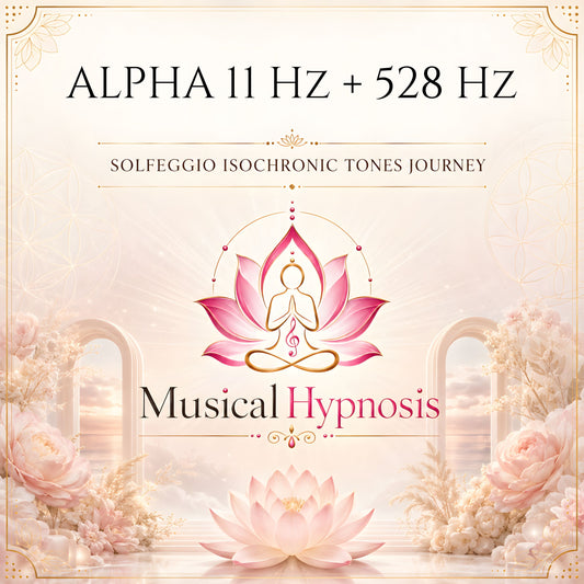 Alpha 11 Hz + 528 Hz Solfeggio Isochronic Tones Journey