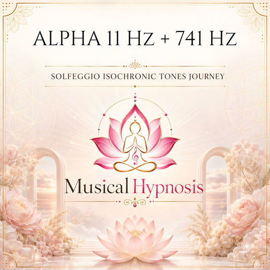 Alpha 11 Hz + 741 Hz Solfeggio Isochronic Tones Journey