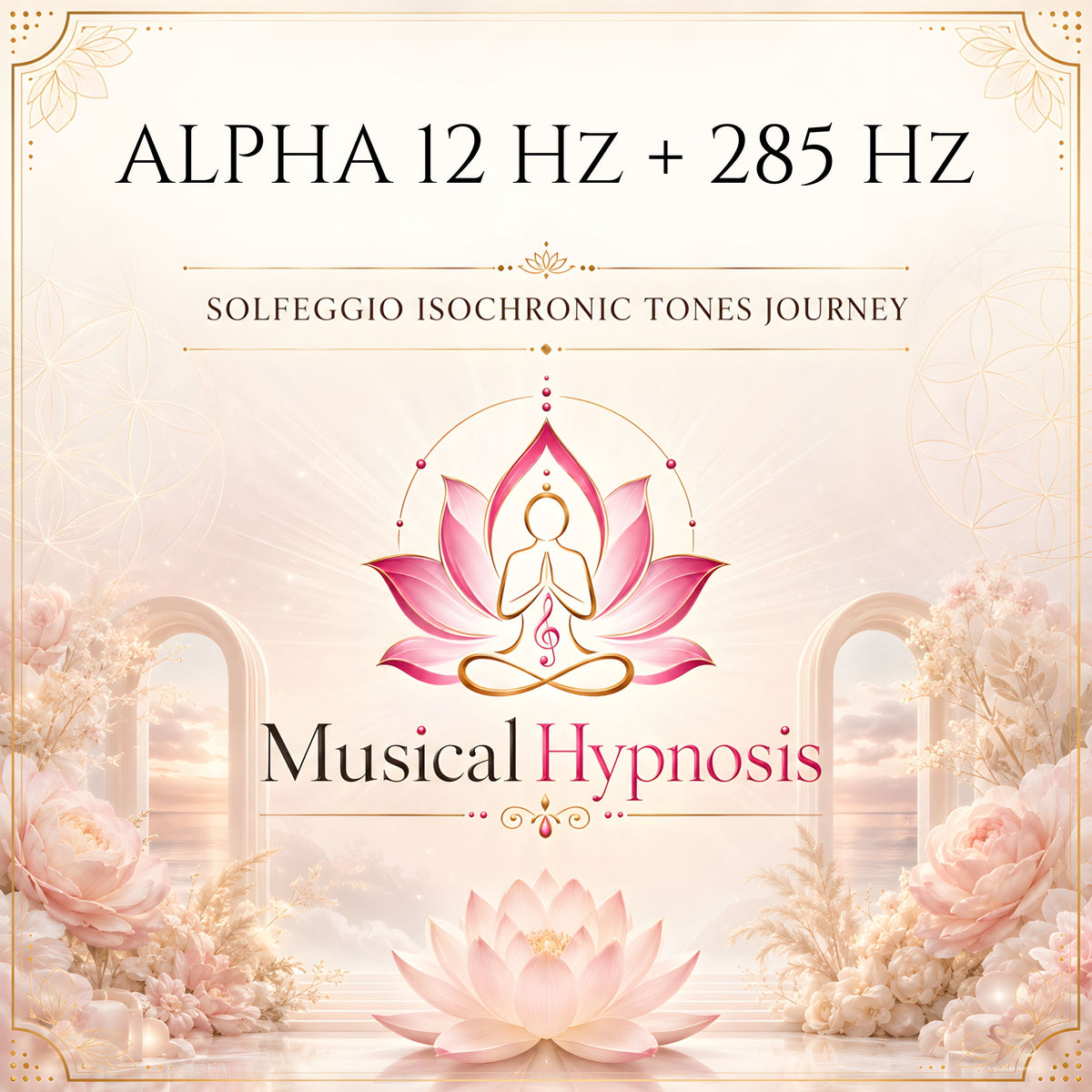 Alpha 12 Hz + 285 Hz Solfeggio Isochronic Tones Journey