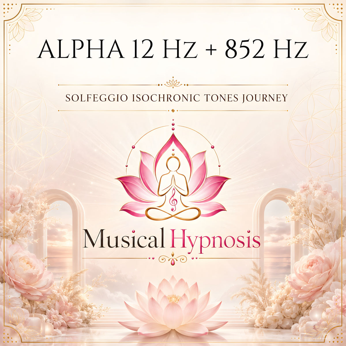 Alpha 12 Hz + 852 Hz Solfeggio Isochronic Tones Journey