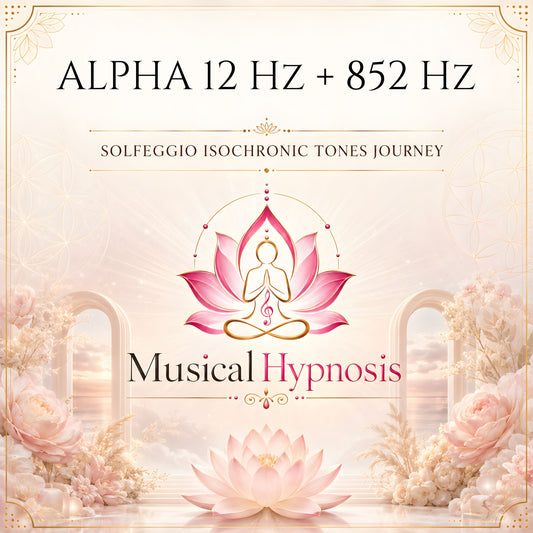 Alpha 12 Hz + 852 Hz Solfeggio Isochronic Tones Journey