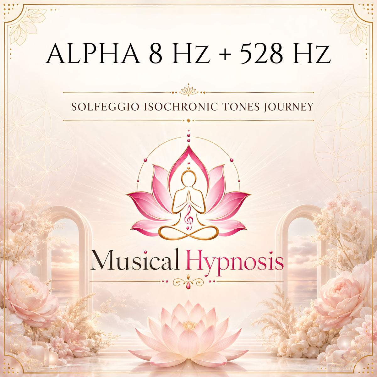 Alpha 8 Hz + 528 Hz Solfeggio Isochronic Tones Journey
