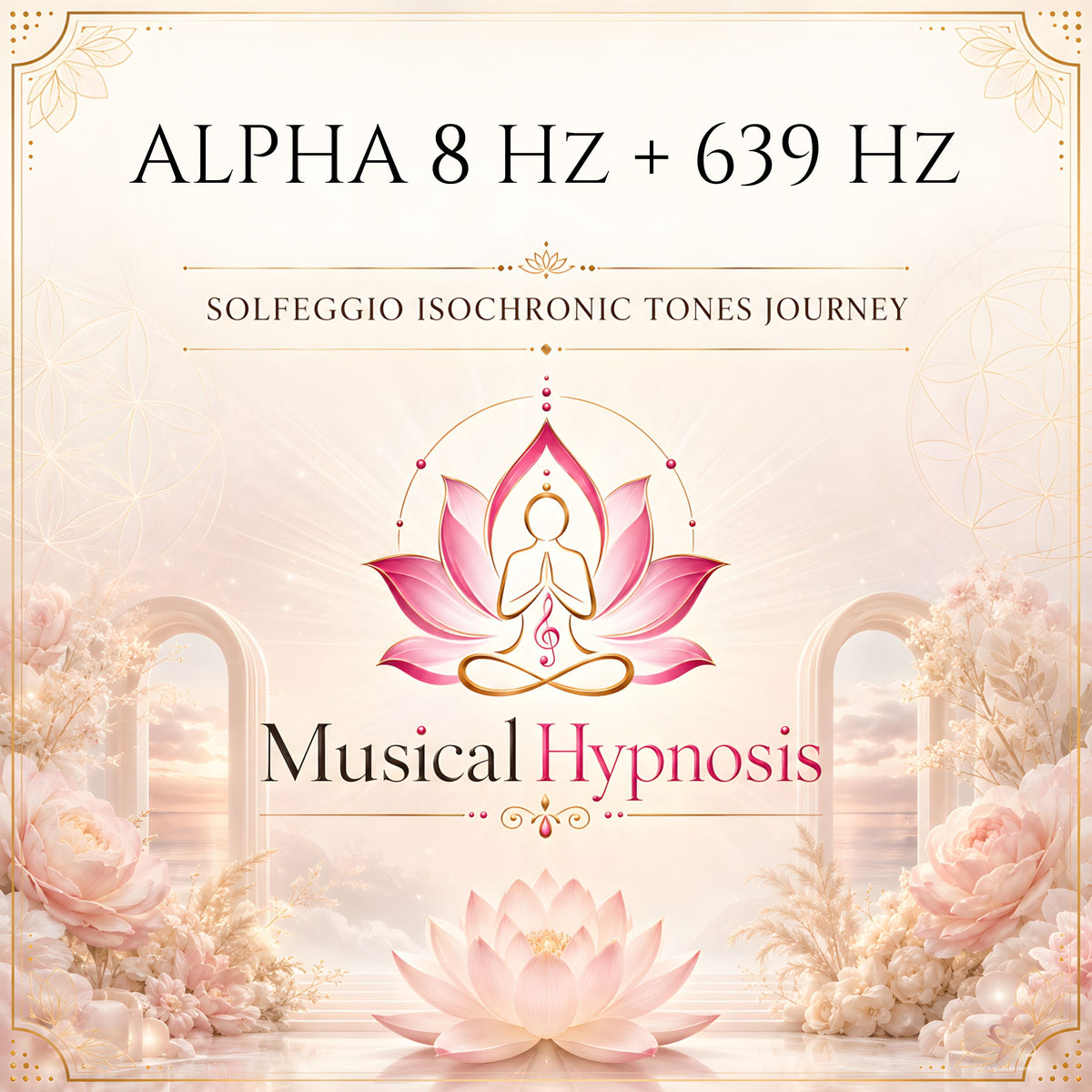 Alpha 8 Hz + 639 Hz Solfeggio Isochronic Tones Journey