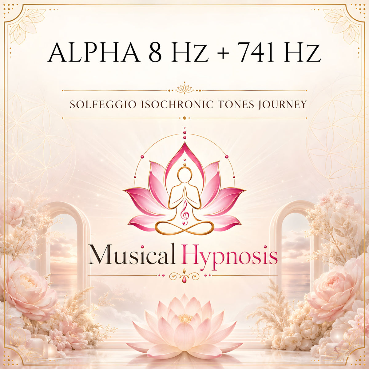 Alpha 8 Hz + 741 Hz Solfeggio Isochronic Tones Journey