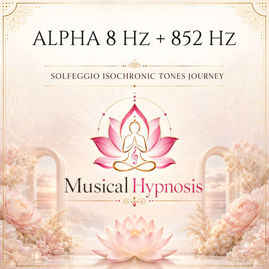 Alpha 8 Hz + 852 Hz Solfeggio Isochronic Tones Journey