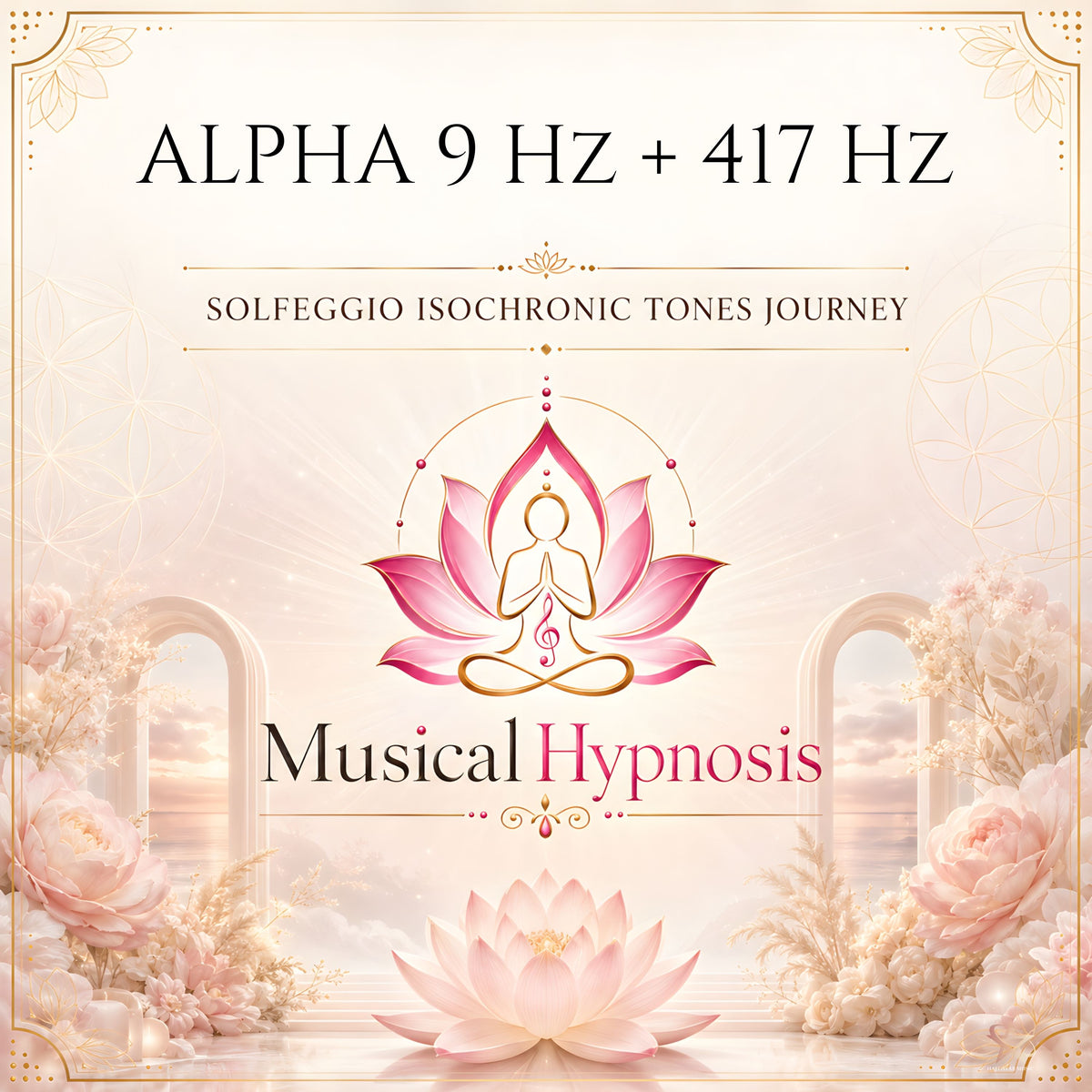 Alpha 9 Hz + 417 Hz Solfeggio Isochronic Tones Journey