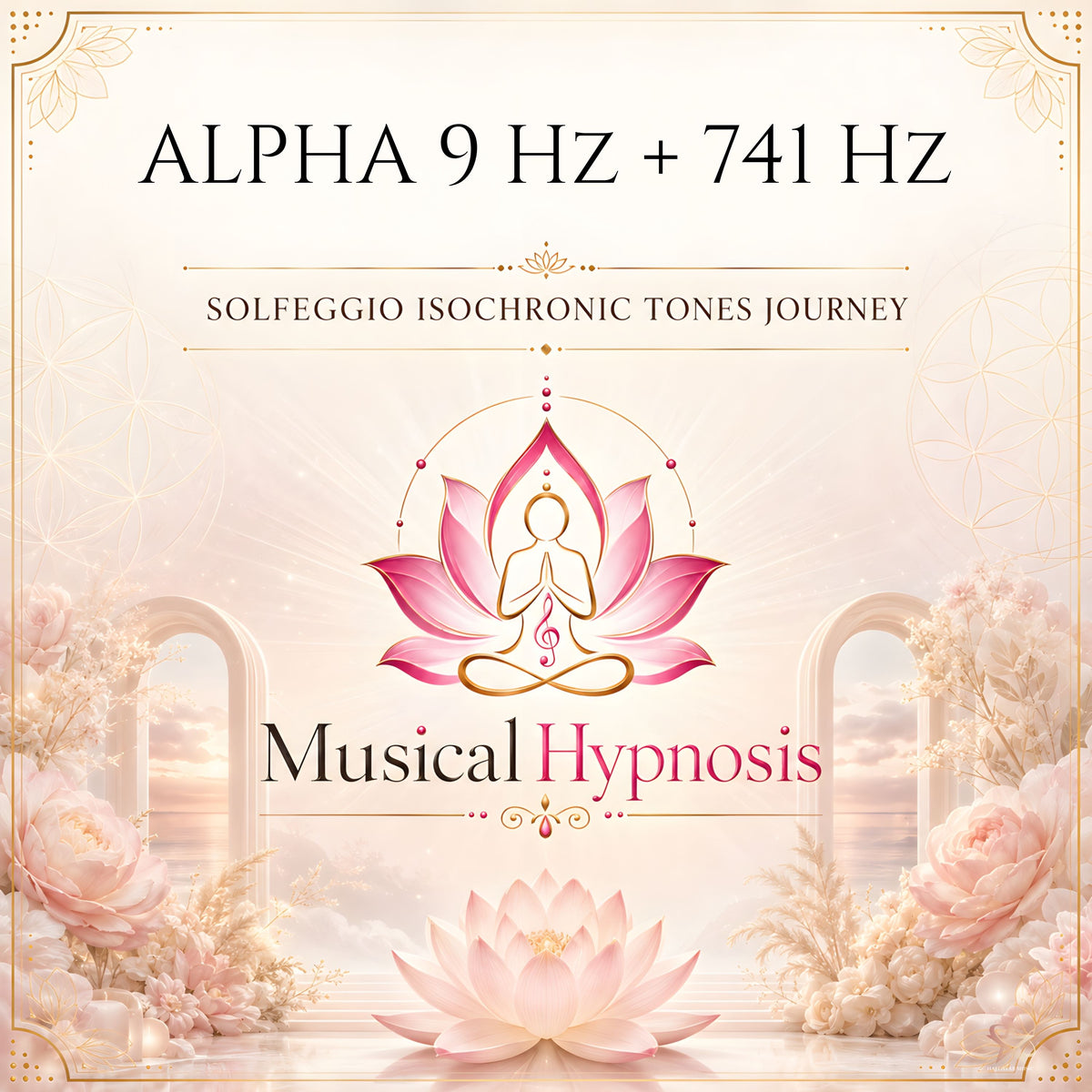 Alpha 9 Hz + 741 Hz Solfeggio Isochronic Tones Journey