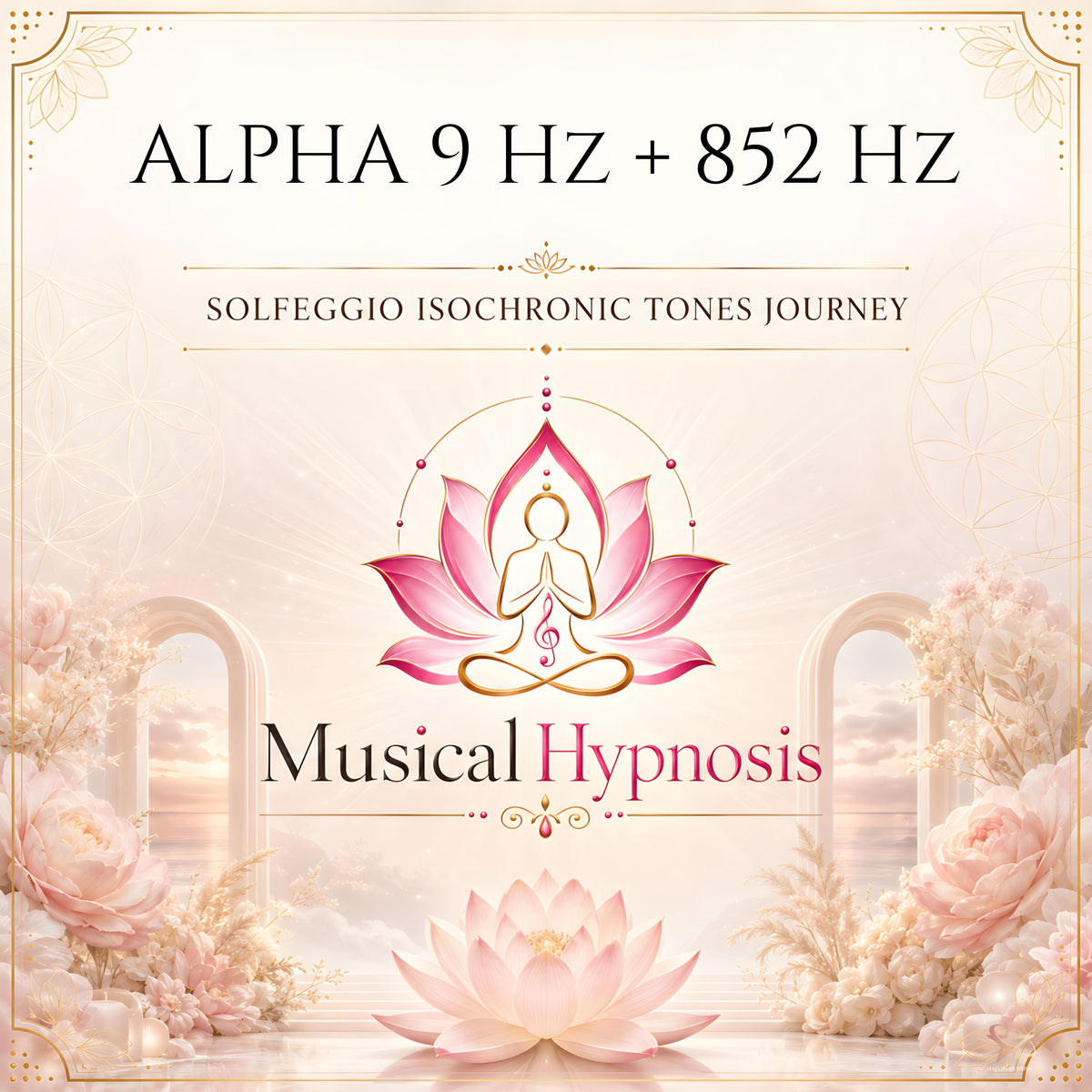 Alpha 9 Hz + 852 Hz Solfeggio Isochronic Tones Journey
