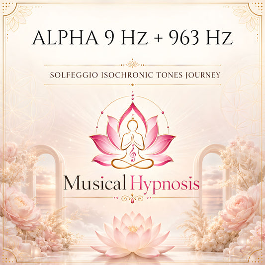 Alpha 9 Hz + 963 Hz Solfeggio Isochronic Tones Journey
