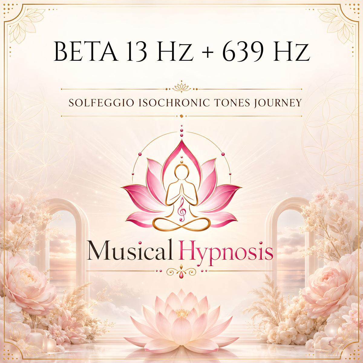 Beta 13 Hz + 639 Hz Solfeggio Isochronic Tones Journey