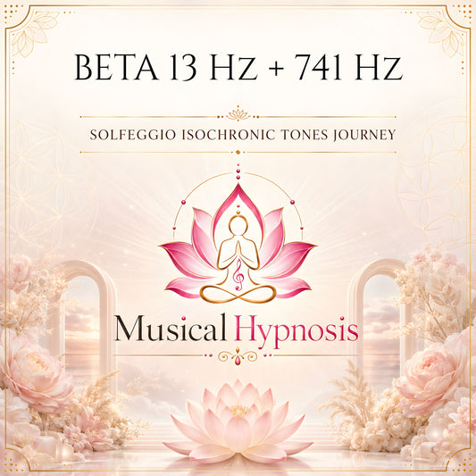 Beta 13 Hz + 741 Hz Solfeggio Isochronic Tones Journey
