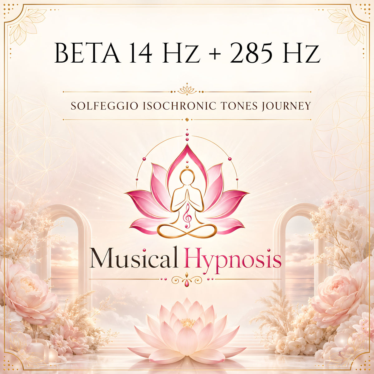 Beta 14 Hz + 285 Hz Solfeggio Isochronic Tones Journey
