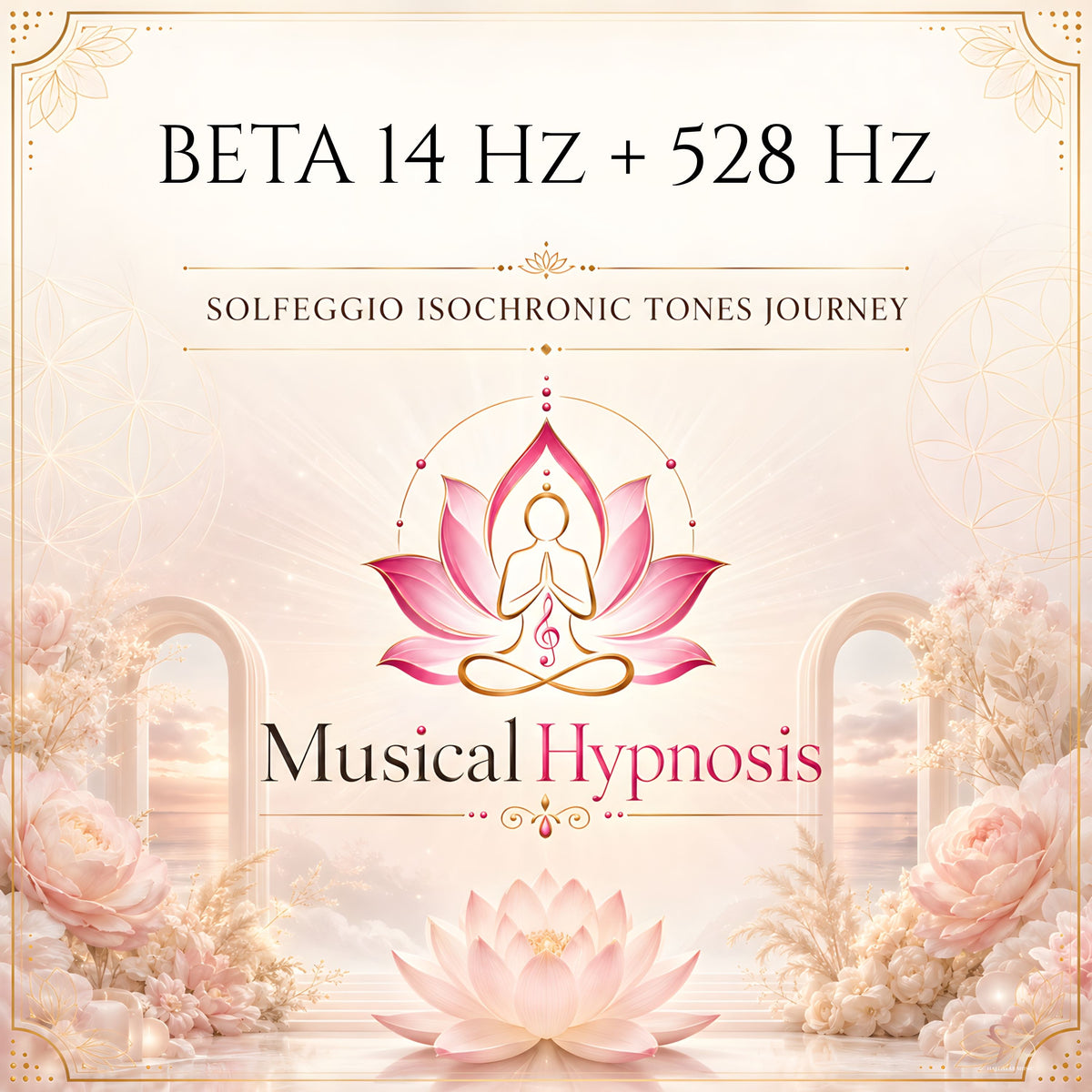 Beta 14 Hz + 528 Hz Solfeggio Isochronic Tones Journey