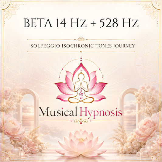 Beta 14 Hz + 528 Hz Solfeggio Isochronic Tones Journey