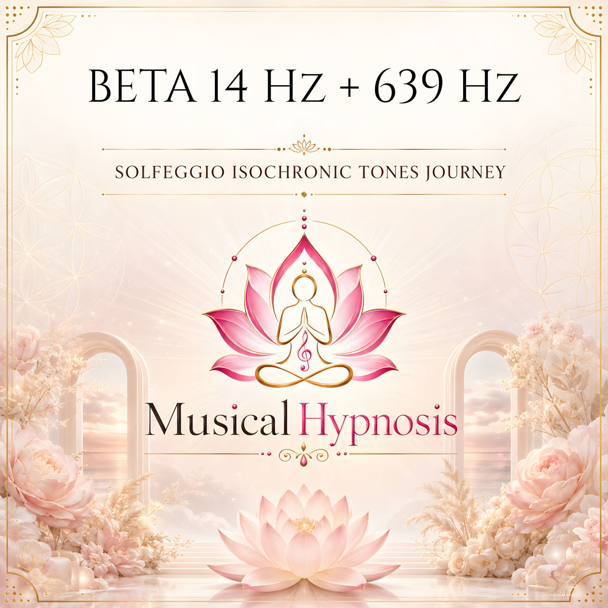 Beta 14 Hz + 639 Hz Solfeggio Isochronic Tones Journey