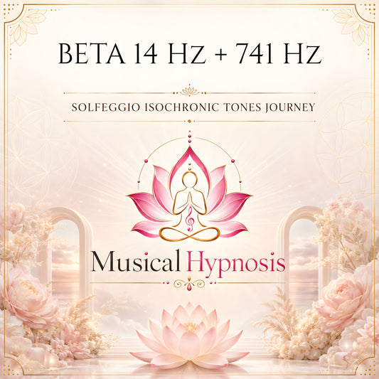 Beta 14 Hz + 741 Hz Solfeggio Isochronic Tones Journey