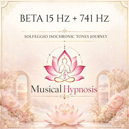 Beta 15 Hz + 741 Hz Solfeggio Isochronic Tones Journey