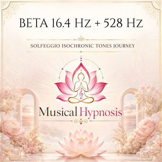 Beta 16.4 Hz + 528 Hz Solfeggio Isochronic Tones Journey