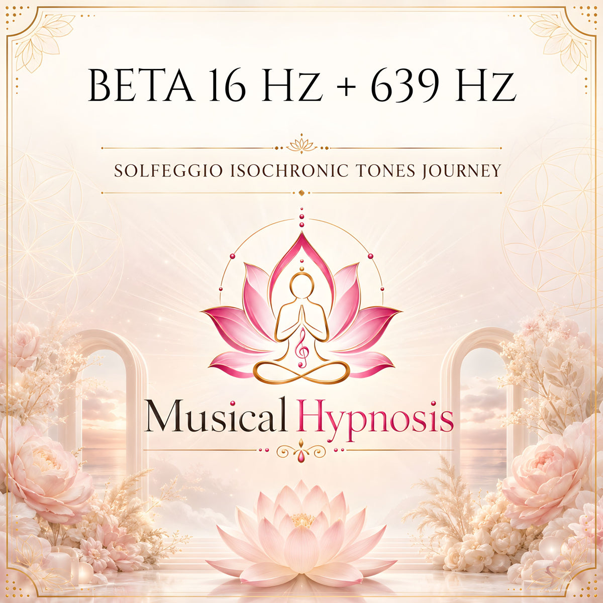 Beta 16 Hz + 639 Hz Solfeggio Isochronic Tones Journey