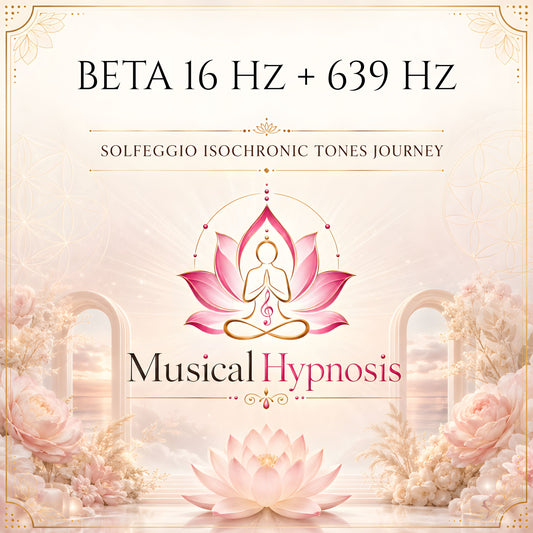 Beta 16 Hz + 639 Hz Solfeggio Isochronic Tones Journey